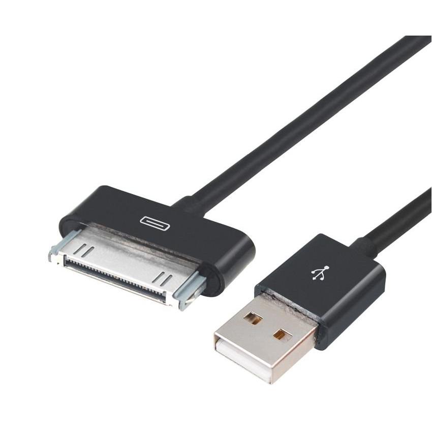 POWERTECH Καλώδιο USB 2.0 σε IPAD & I PHONE 4/4S, 1m, Black | eLabstore.gr POWERTECH Καλώδιο USB 2.0 σε iPad & iPhone 4/4S CAB-U023, μαύρο, 1m | Αξεσουάρ κινητών | elabstore.gr