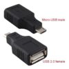 POWERTECH Adapter USB 2.0 Female σε USB Micro, Black | eLabstore.gr POWERTECH Adapter USB 2.0 Female σε USB Micro, Black | Αξεσουάρ κινητών | elabstore.gr
