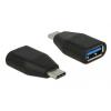 POWERTECH Adapter USB 3.1 Type C σε USB female, 10Gbps, Black | Αξεσουάρ κινητών | elabstore.gr
