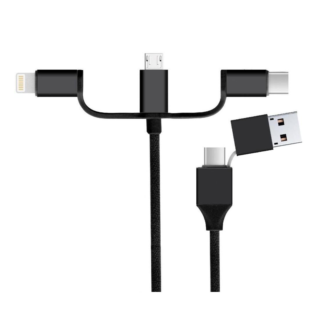 POWERTECH Καλώδιο USB 2.0 & Type-C σε USB Type-C/Micro/8pin CAB-U118, 1m | eLabstore.gr POWERTECH Καλώδιο USB 2.0 & Type-C σε USB Type-C/Micro/8pin CAB-U118, 1m | Αξεσουάρ κινητών | elabstore.gr