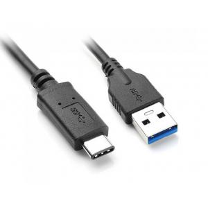 POWERTECH Καλώδιο USB 3.0 σε USB Type-C, 2m, Black | Αξεσουάρ κινητών | elabstore.gr