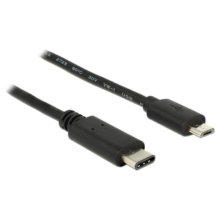 POWERTECH Καλώδιο USB Type-C σε USB Micro, 1m, Black | eLabstore.gr POWERTECH Καλώδιο USB Type-C σε USB Micro CAB-UC011, 1m, μαύρο | Αξεσουάρ κινητών | elabstore.gr