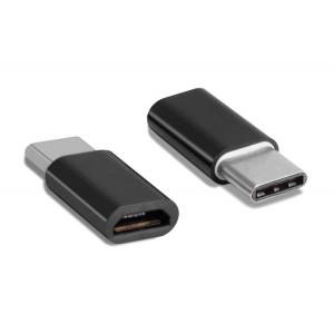 POWERTECH Adapter USB Type-C σε Micro USB CAB-UC019, μαύρο | Αξεσουάρ κινητών | elabstore.gr