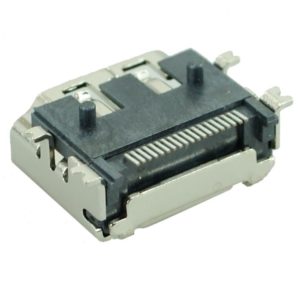 HDMI Connector A TYPE1, pins 90°, Silver | Service | elabstore.gr