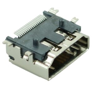 HDMI Connector A TYPE1, pins 90°, Silver | Service | elabstore.gr