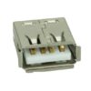 USB 2.0 Connector A TYPE, MID ONE Solder, Silver/White | Service | elabstore.gr