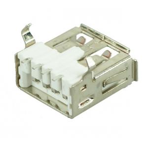 USB 2.0 Connector A TYPE, up Solder in, Silver/White | Service | elabstore.gr