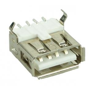 USB 2.0 Connector A TYPE, up Solder in, Silver/White | Service | elabstore.gr
