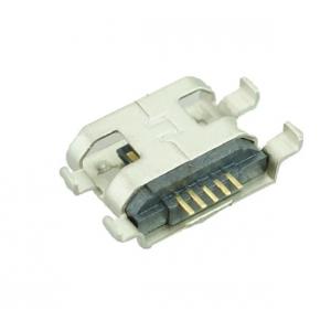 Micro USB TYPE B Female Sink 0.8 DIP Flat 5P, Silver | Service | elabstore.gr