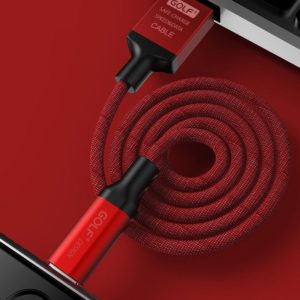 GOLF Καλώδιο Soft USB 2.0 σε 8pin, Fast Charging, Sync, 1m, κόκκινο | eLabstore.gr GOLF Καλώδιο Soft USB 2.0 σε 8pin, Fast Charging, Sync, 1m, κόκκινο | Αξεσουάρ κινητών | elabstore.gr