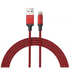 GOLF Καλώδιο Soft USB 2.0 σε 8pin, Fast Charging, Sync, 1m, κόκκινο | Αξεσουάρ κινητών | elabstore.gr