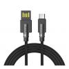 GOLF Καλώδιο Shuttle USB 2.0 σε Micro, Fast Charging, Sync, 1m, Black | Αξεσουάρ κινητών | elabstore.gr