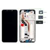 LCD για Xiaomi Pocophone F1, Camera-Sensor ring, ear mesh, frame, μαύρη | Service | elabstore.gr