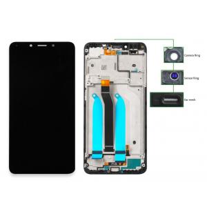 LCD για Xiaomi Redmi 6, Camera-Sensor ring, ear mesh, frame, μαύρη | Service | elabstore.gr