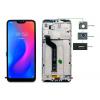 LCD για Xiaomi Redmi 6 Pro, Camera-Sensor ring, ear mesh, frame, μαύρη | Service | elabstore.gr