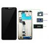 LCD για Xiaomi Note 6 Pro, Camera-Sensor ring, ear mesh, frame, μαύρη | Service | elabstore.gr