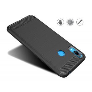 POWERTECH Θήκη Carbon Flex MOB-1300 για Huawei Y7/Y7 Prime 2019, μαύρο | Αξεσουάρ κινητών | elabstore.gr