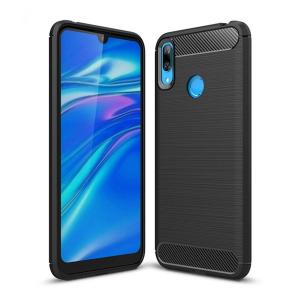 POWERTECH Θήκη Carbon Flex MOB-1300 για Huawei Y7/Y7 Prime 2019, μαύρο | Αξεσουάρ κινητών | elabstore.gr