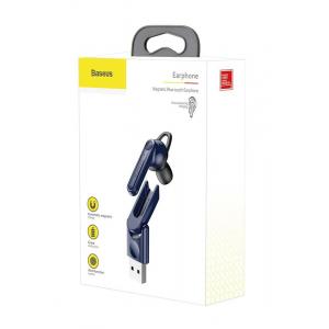 BASEUS bluetooth headset NGCX-03, μαγνητικό, μπλε | Αξεσουάρ κινητών | elabstore.gr