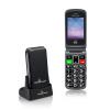 POWERTECH Κινητό Τηλέφωνο Sentry III PTM-10, SOS Call, με φακό, μαύρο | Mobile Συσκευές | elabstore.gr
