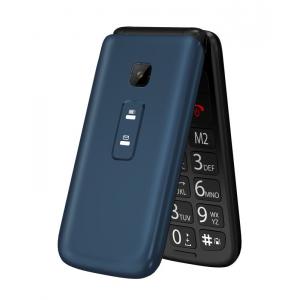 POWERTECH Κινητό Τηλέφωνο Sentry II, SOS Call, Dual Sim, με φακό, Blue | Mobile Συσκευές | elabstore.gr