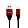 POWERTECH Καλώδιο USB σε Lightning alu PTR-0012, copper, 1m, μαύρο | Αξεσουάρ κινητών | elabstore.gr