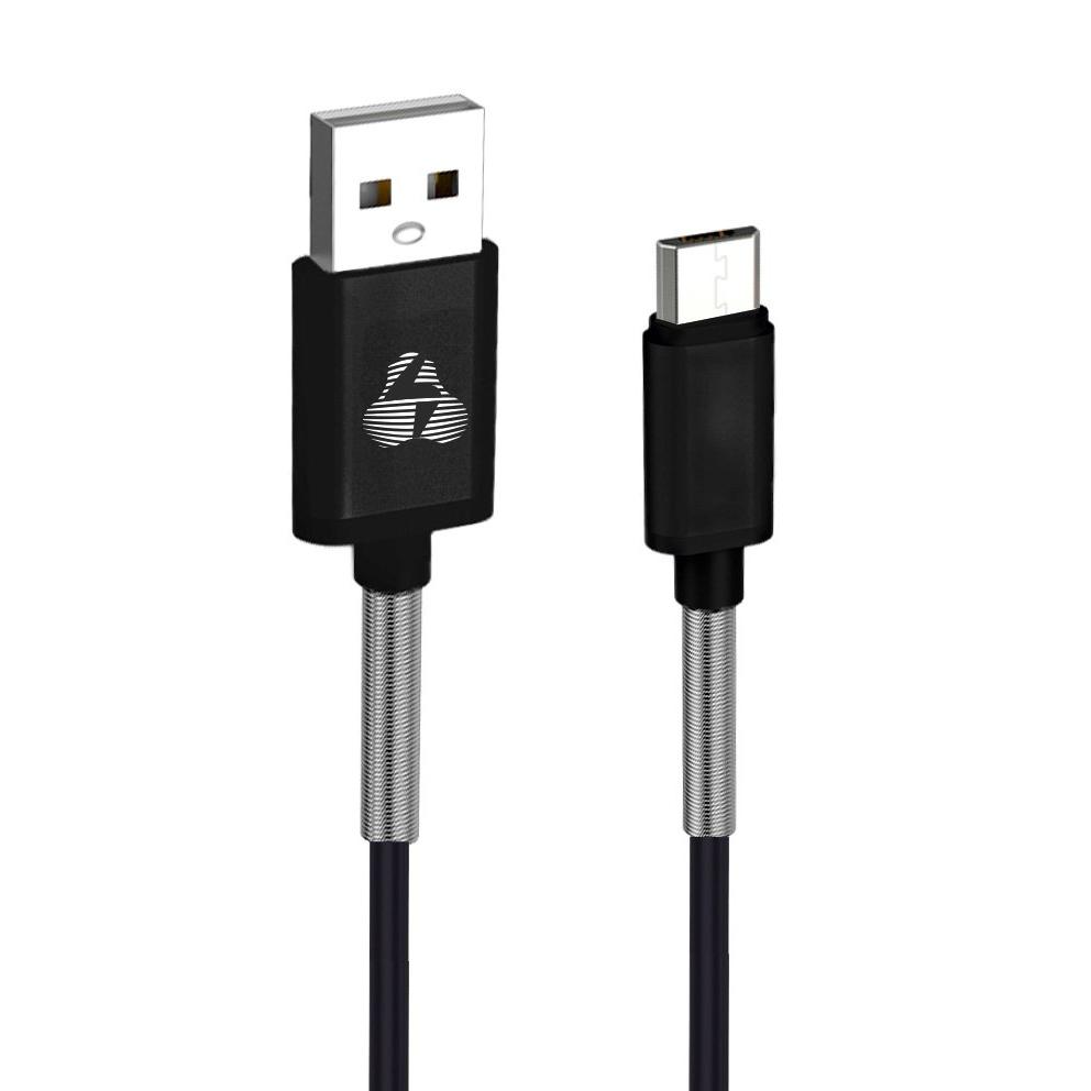 POWERTECH Καλώδιο USB σε Micro USB flex alu PTR-0017, copper, 1m, μαύρο | eLabstore.gr POWERTECH Καλώδιο USB σε Micro USB flex alu PTR-0017, copper, 1m, μαύρο | Αξεσουάρ κινητών | elabstore.gr