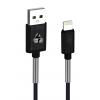 POWERTECH Καλώδιο USB σε Lightning flex alu PTR-0020, copper, 1m, μαύρο | eLabstore.gr POWERTECH Καλώδιο USB σε Lightning flex alu PTR-0020, copper, 1m, μαύρο | Αξεσουάρ κινητών | elabstore.gr