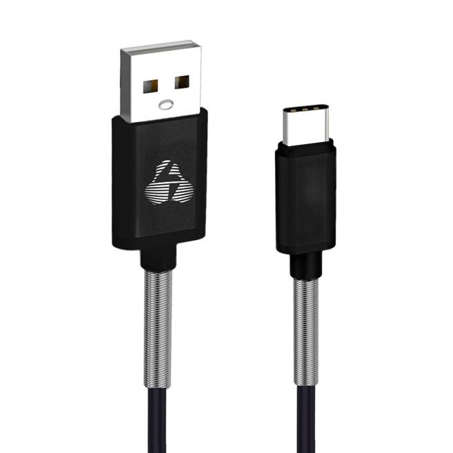 POWERTECH Καλώδιο USB σε Type C flex alu PTR-0023, copper, 1m, μαύρο | eLabstore.gr POWERTECH Καλώδιο USB σε Type-C flex alu PTR-0023, copper, 1m, μαύρο | Αξεσουάρ κινητών | elabstore.gr