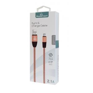 POWERTECH Καλώδιο USB σε Lightning eco flat PTR-0035 copper, 1m, χρυσό | eLabstore.gr POWERTECH Καλώδιο USB σε Lightning eco flat PTR-0035 copper, 1m, χρυσό | Αξεσουάρ κινητών | elabstore.gr
