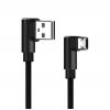 POWERTECH Καλώδιο USB σε Micro USB game 90 PTR-0042 copper, 1m, μαύρο | eLabstore.gr POWERTECH Καλώδιο USB σε Micro USB game 90 PTR-0042 copper, 1m, μαύρο | Αξεσουάρ κινητών | elabstore.gr
