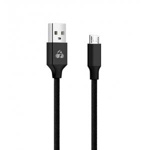 POWERTECH Καλώδιο USB σε Micro USB eco small PTR-0045 copper, 1m, μαύρο | Αξεσουάρ κινητών | elabstore.gr