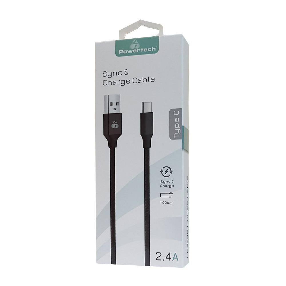 POWERTECH Καλώδιο USB σε Type C eco small PTR-0051 copper, 1m, μαύρο | eLabstore.gr POWERTECH Καλώδιο USB σε Type-C eco small PTR-0051 copper, 1m, μαύρο | Αξεσουάρ κινητών | elabstore.gr