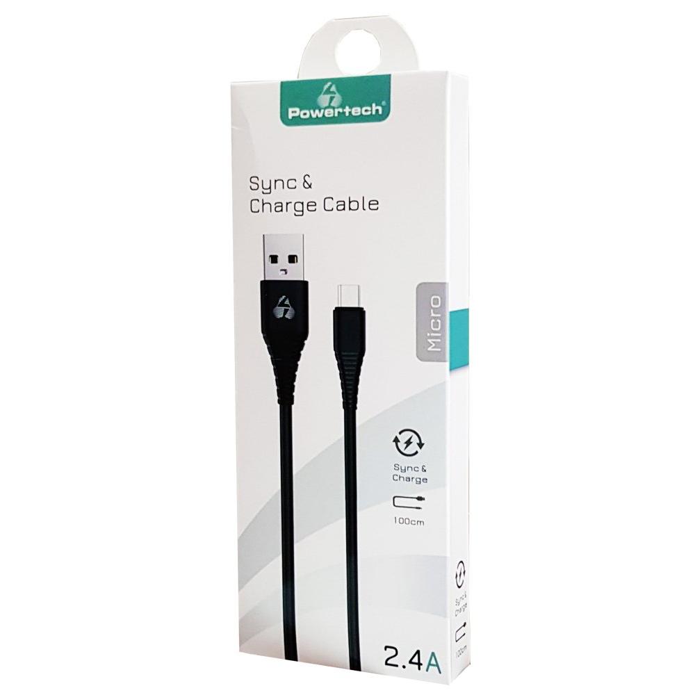 POWERTECH Καλώδιο USB σε Micro USB eco PTR-0056 copper, 1m , μαύρο | eLabstore.gr POWERTECH Καλώδιο USB σε Micro USB eco PTR-0056 copper, 1m , μαύρο | Αξεσουάρ κινητών | elabstore.gr