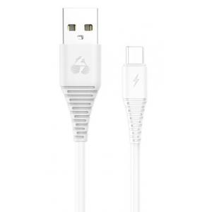 POWERTECH Καλώδιο USB σε Micro USB eco PTR-0057 copper, 1m , λευκό | Αξεσουάρ κινητών | elabstore.gr