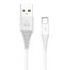 POWERTECH Καλώδιο USB σε Type C eco PTR-0060 copper, 1m , λευκό | eLabstore.gr POWERTECH Καλώδιο USB σε Type-C eco PTR-0060 copper, 1m , λευκό | Αξεσουάρ κινητών | elabstore.gr