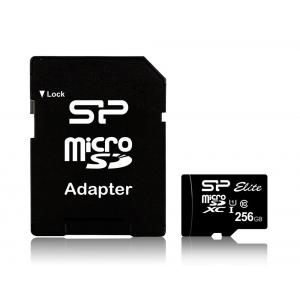 SILICON POWER Κάρτα Μνήμης Elite microSDXC UHS-1, 256GB, Class 10 | Συνοδευτικά PC | elabstore.gr