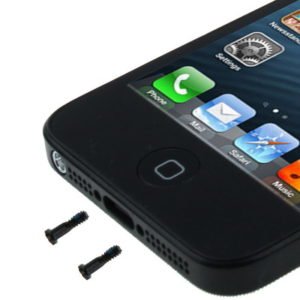 Κάτω βίδα επένδυσης για iPhone 5, μαύρο, τεμάχιο | Service | elabstore.gr