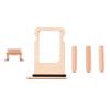 Υποδοχή κάρτας SIM και Side Button για iPhone Plus, χρυσό | Service | elabstore.gr