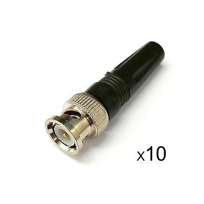Βύσμα BNC male ST-09B για ομοαξονικά καλώδια CC-100/CC-200/RG-59, 10τμχ | eLabstore.gr Βύσμα BNC male ST-09B για ομοαξονικά καλώδια CC-100/CC-200/RG-59, 10τμχ | Κλειστό Κύκλωμα CCTV | elabstore.gr