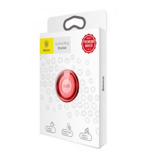 BASEUS finger ring holder Symbol SUPMD-09, κόκκινο | Αξεσουάρ κινητών | elabstore.gr