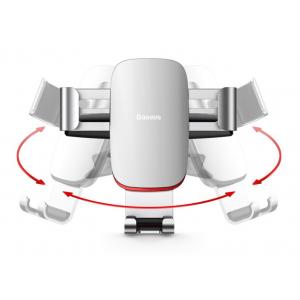 BASEUS βάση CD αυτοκινήτου Gravity Car Mount SUYL-J0S, ασημί | Αξεσουάρ κινητών | elabstore.gr