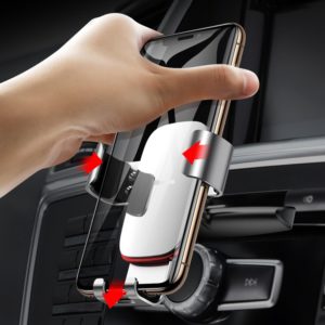 BASEUS βάση CD αυτοκινήτου Gravity Car Mount SUYL-J0S, ασημί | Αξεσουάρ κινητών | elabstore.gr