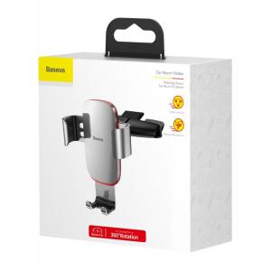 BASEUS βάση CD αυτοκινήτου Gravity Car Mount SUYL-J0S, ασημί | Αξεσουάρ κινητών | elabstore.gr