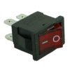 SWITCH ON OFF - 4PIN, Plastic, Black/Red | Service | elabstore.gr