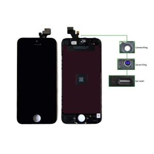 TIANMA High Copy LCD iPhone 5G, Camera-Sensor ring, ear mesh, Black | Service | elabstore.gr