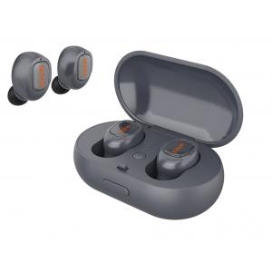 YISON bluetooth headset TWS-T1-GR, true wireless, με θήκη φόρτισης, γκρι | Αξεσουάρ κινητών | elabstore.gr