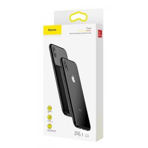 BASEUS θήκη See-through για iPhone XR WIAPIPH61-YS01, μαύρο | Αξεσουάρ κινητών | elabstore.gr