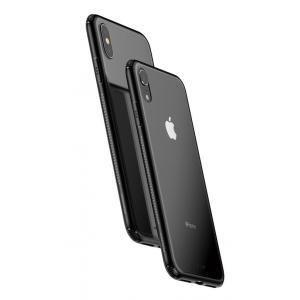 BASEUS θήκη See-through για iPhone XS Max WIAPIPH65-YS01, μαύρο | Αξεσουάρ κινητών | elabstore.gr