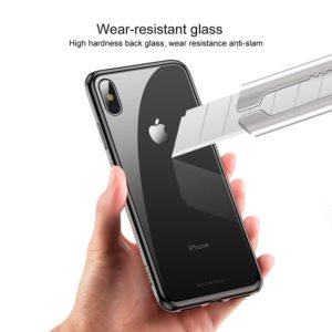 BASEUS θήκη See-through για iPhone XS Max WIAPIPH65-YS01, μαύρο | Αξεσουάρ κινητών | elabstore.gr